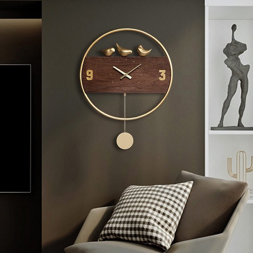 65+ Mẫu đồng hồ treo tường trang trí phòng khách đẹp, giá rẻ 2023