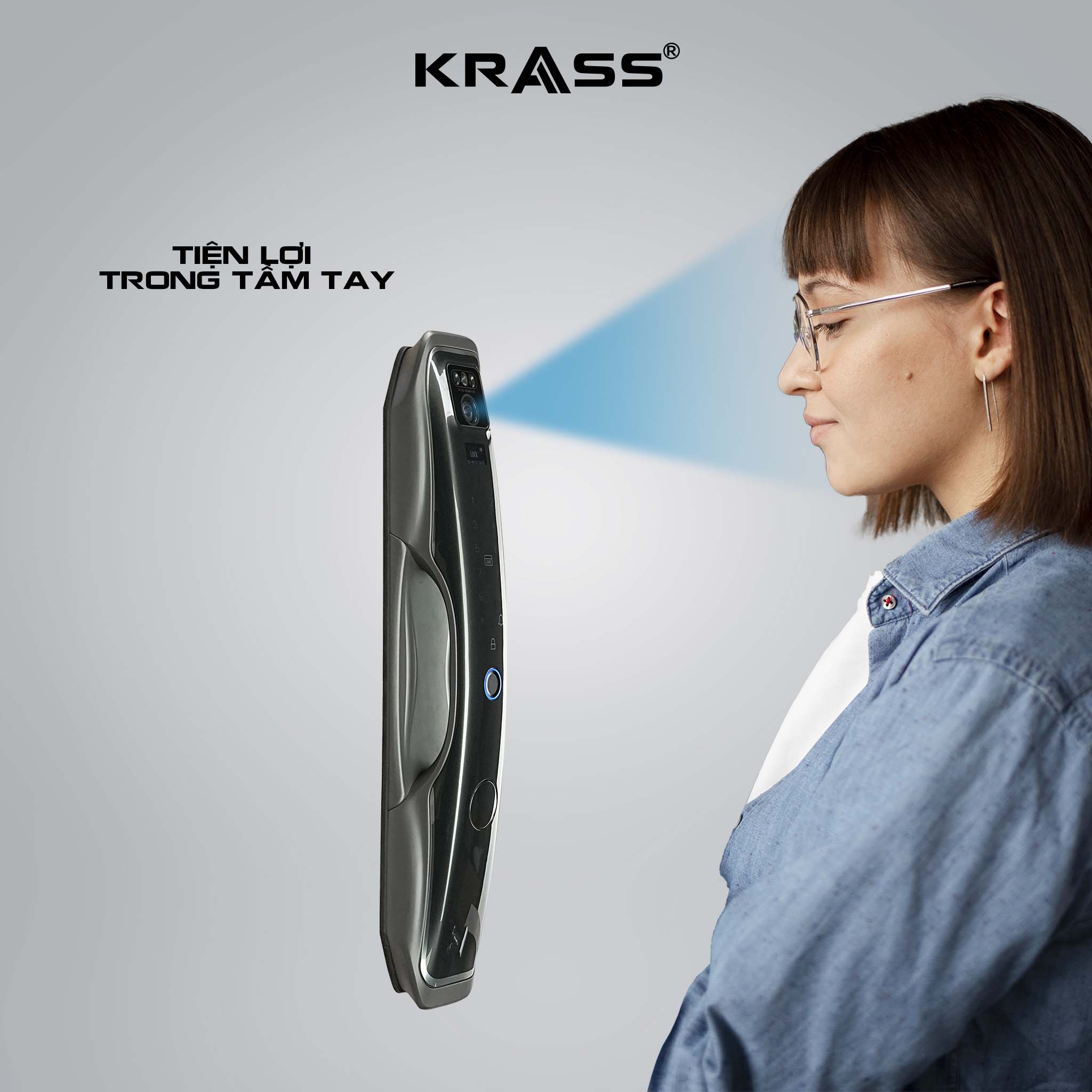 Tính năng nhận diện khuôn mặt trong Krass K3