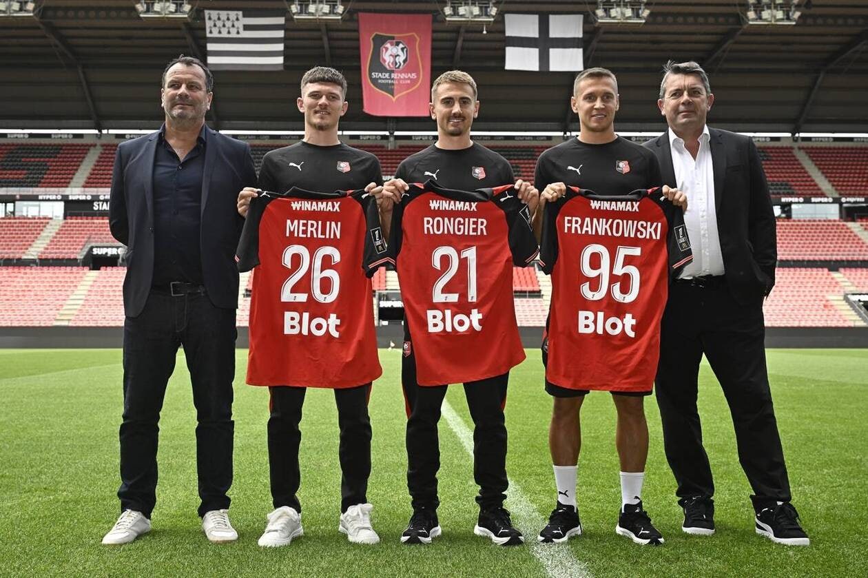 Sân vận động Rennais. Những lời đầu tiên của Valentin Rongier, Quentin Merlin và Przemyslaw Frankowski